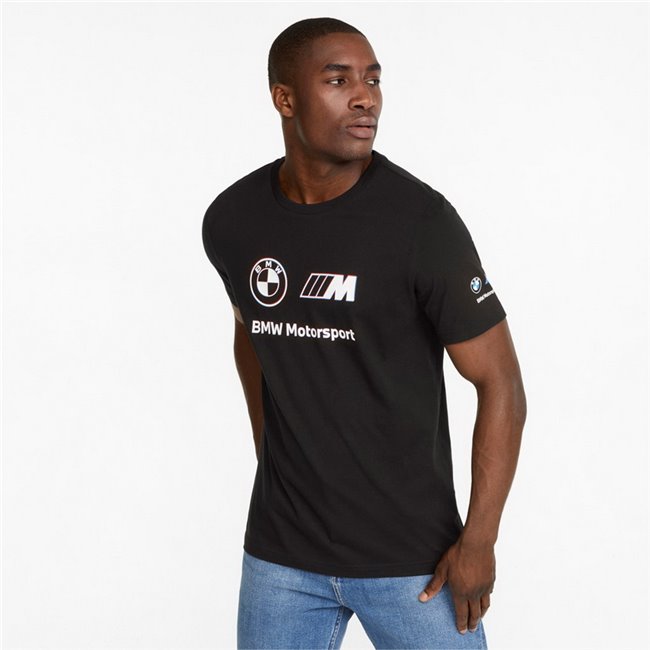 BMW MMS Logo Tee+ pánské tričko, Barva: černá, Materiál: bavlna, Sportovní, moderní triko z řady Motosport BMW vyrobeno ze 100% bavlny, které musí mít každý fanoušek BMW. - Objednejte nyní online na Pumashop.cz.
